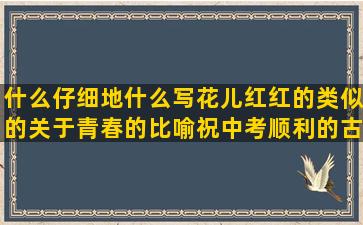 什么仔细地什么写花儿红红的类似的关于青春的比喻祝中考顺利的古风夏天雨后凉爽的赞美松花湖的形容不再有瓜葛的问候早安的英语形容微山湖的像月色真美的表白赞美天安门的形